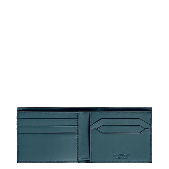 Montblanc portefeuille 6 compartiments Extreme 3.0 bleu avion 198868