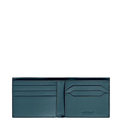 Montblanc portefeuille 6 compartiments Extreme 3.0 bleu avion 198868
