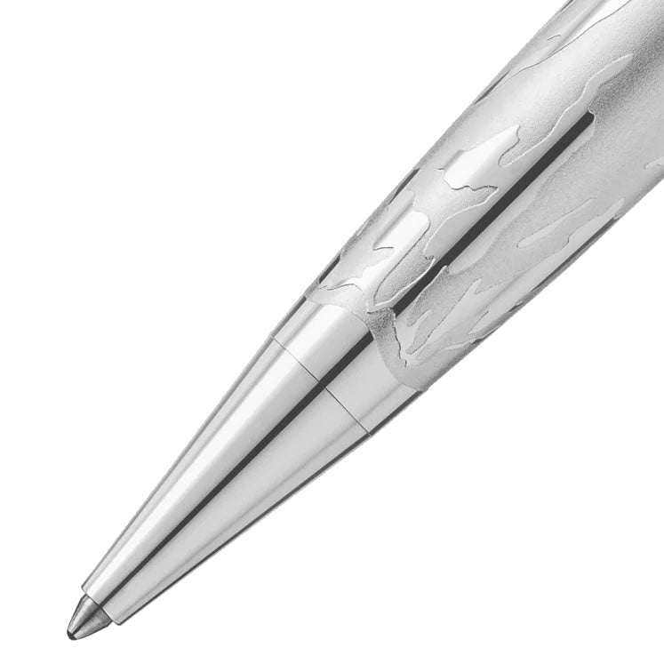 Montblanc stylo à bille Meisterstück X Olympic Heritage Chamonix 1924 Solitaire M 131373
