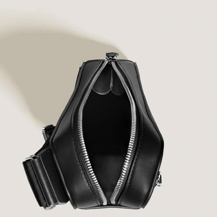 Sac bandoulière Montblanc Soft Compact Noir 198742