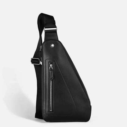 Sac bandoulière Montblanc Soft Compact Noir 198742