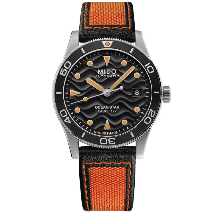 Montre Mido Ocean Star 39 39 mm Noir Automatique Acier M026.907.17.051.00