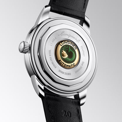 Montre Longines Conquest Heritage 40 mm en acier vert automatique L1.650.4.02.2