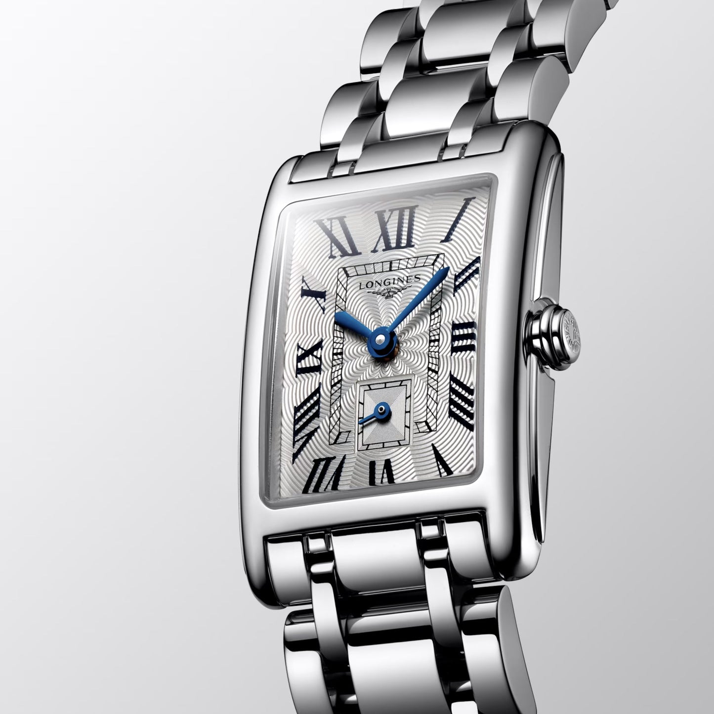 Longines orologio DolceVita 20,80x32mm argento acciaio quarzo L5.255.4.71.6