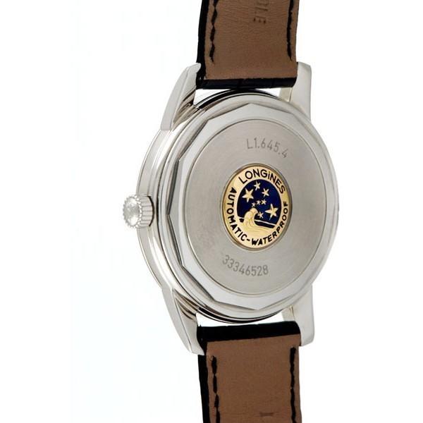 Montre Longines Conquest Heritage 40mm noire automatique acier L1.645.4.52.4