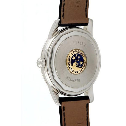 Montre Longines Conquest Heritage 40mm noire automatique acier L1.645.4.52.4
