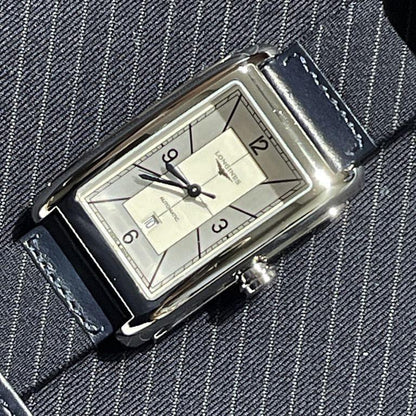 Longines montre Dolcevita 27x43mm argent automatique acier L5.757.4.73.8