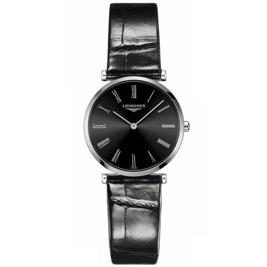Longines montre La Grande Classique de Longines 29mm noir acier femme quartz L4.512.4.51.2