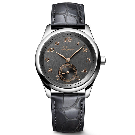 Longines montre Master Collection 38mm anthracite automatique acier L2.843.4.63.2