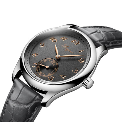 Longines montre Master Collection 38mm anthracite automatique acier L2.843.4.63.2