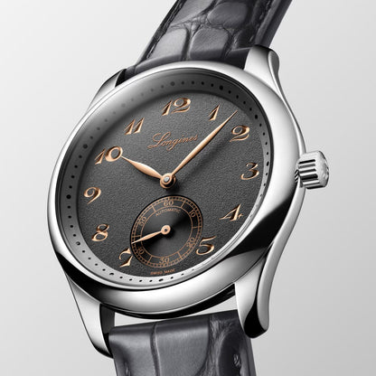 Longines montre Master Collection 38mm anthracite automatique acier L2.843.4.63.2