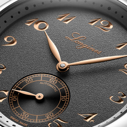 Longines montre Master Collection 38mm anthracite automatique acier L2.843.4.63.2