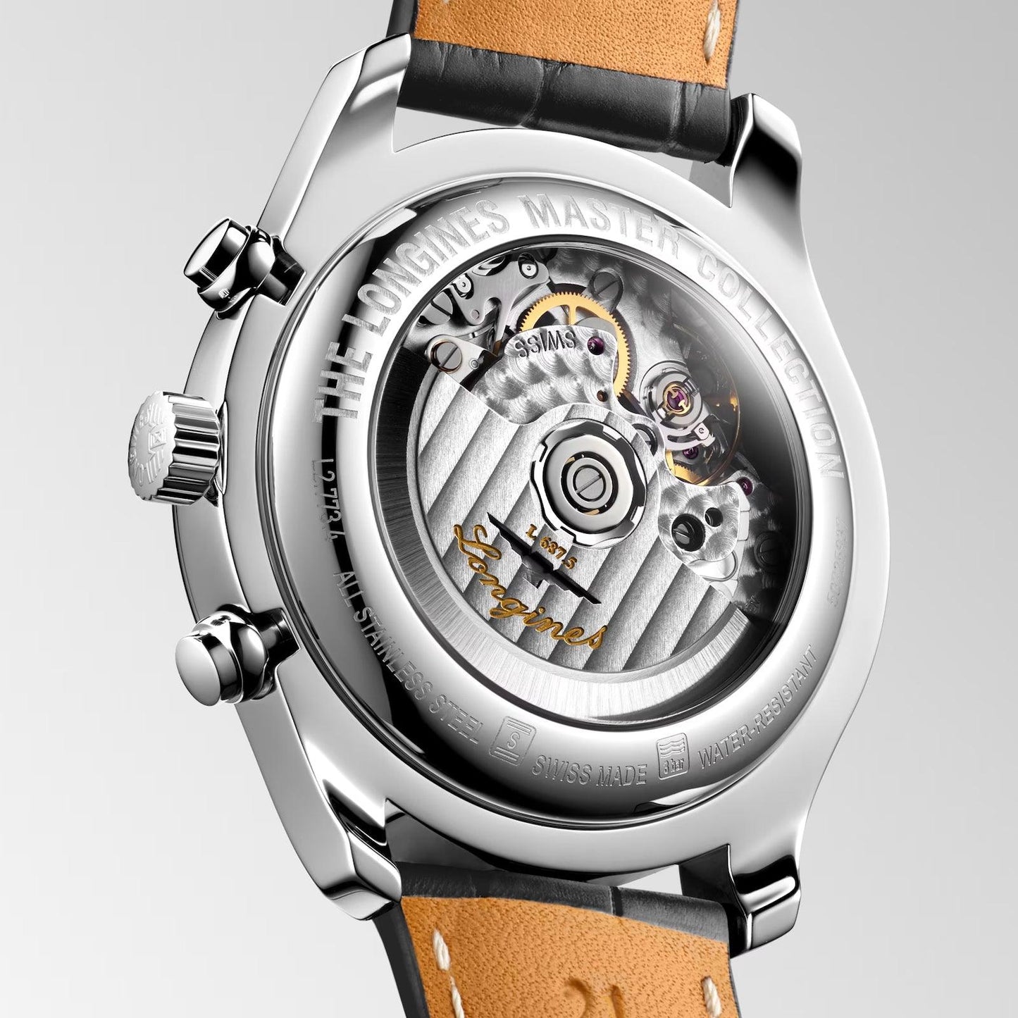 Montre Longines Master Collection 42 mm Anthracite Automatique Acier L2.773.4.61.2