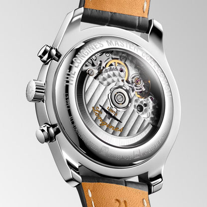Montre Longines Master Collection 42 mm Anthracite Automatique Acier L2.773.4.61.2