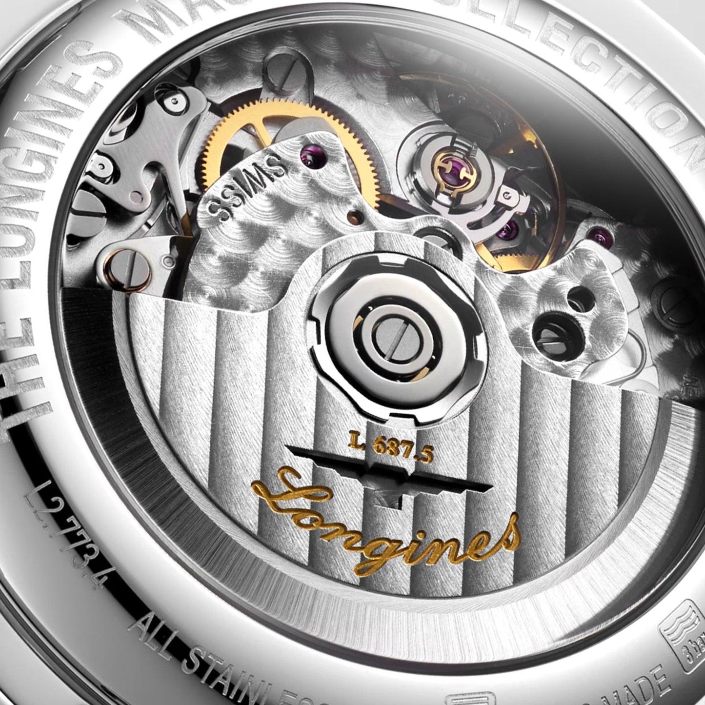 Montre Longines Master Collection 42 mm Anthracite Automatique Acier L2.773.4.61.2