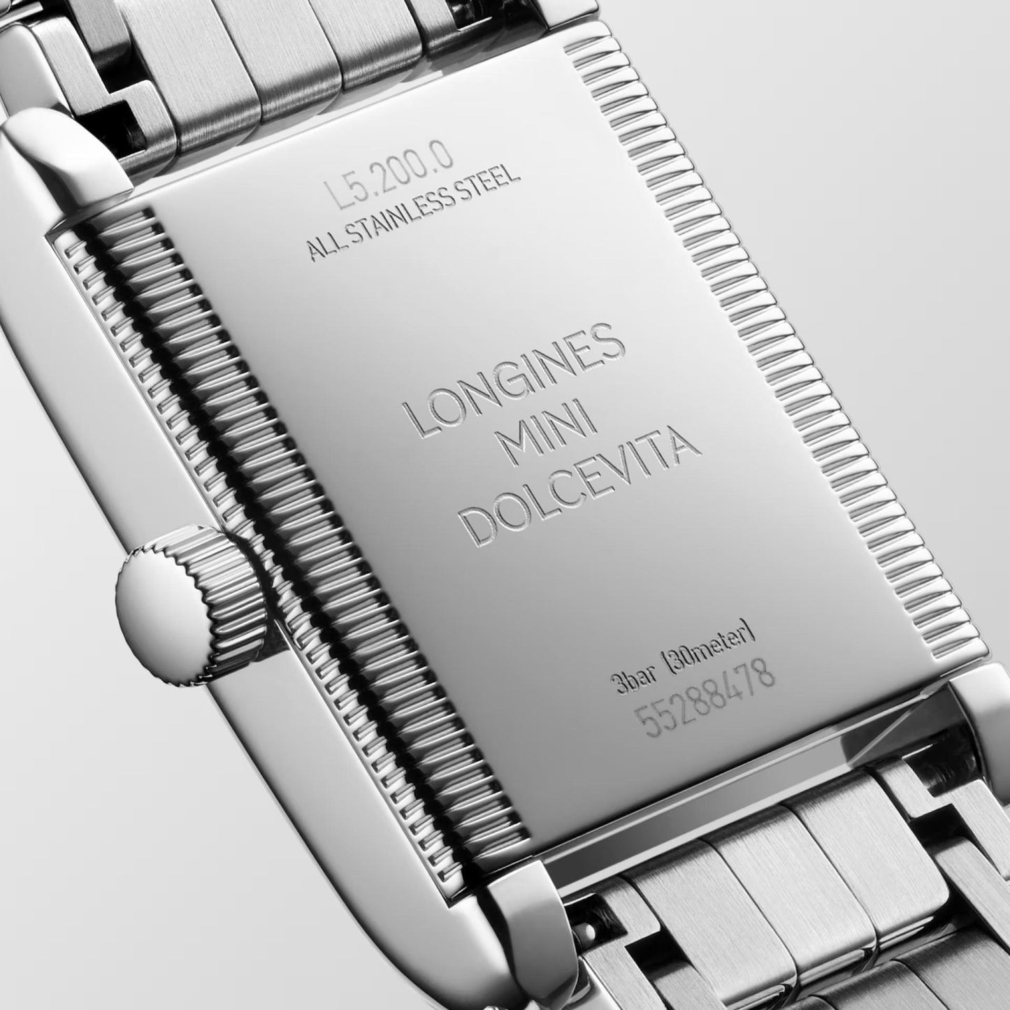 Longines montre Mini Dolcevita 21.5x29mm argent diamants quartz acier L5.200.0.75.6