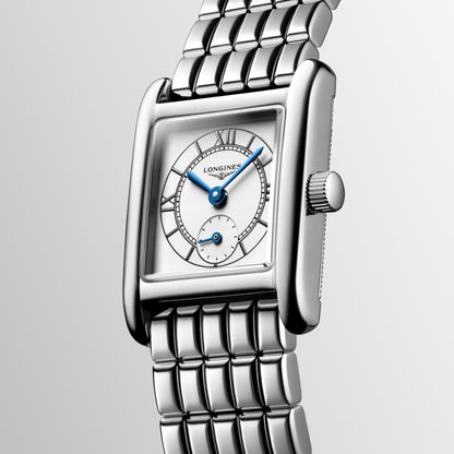 Longines montre Mini Dolcevita 21,5x29mm argent quartz acier L5.200.4.75.6