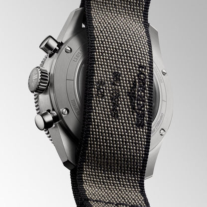 Montre Longines Spirit Flyback Titanium 42 mm Anthracite Automatique en Titane L3.821.1.53.2