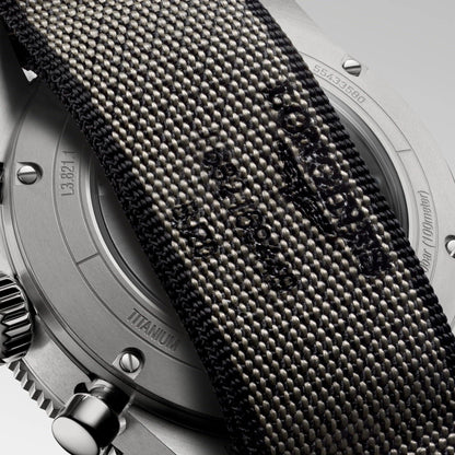 Montre Longines Spirit Flyback Titanium 42 mm Anthracite Automatique en Titane L3.821.1.53.2