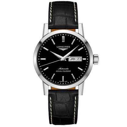 Longines montre The Longines 1832 40mm noir automatique acier L4.827.4.52.0
