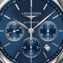 Longines montre The Longines Master Collection 42mm bleu acier homme chronographe automatique L2.759.4.92.0
