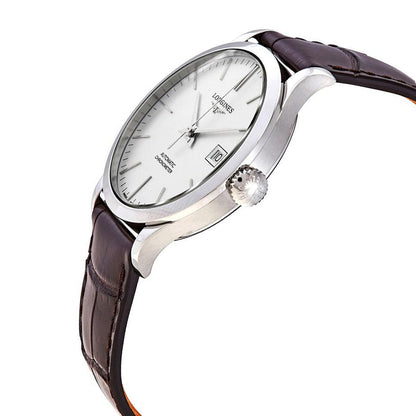 Montre homme Longines Record Collection 38,5 mm automatique en acier L2.820.4.72.2