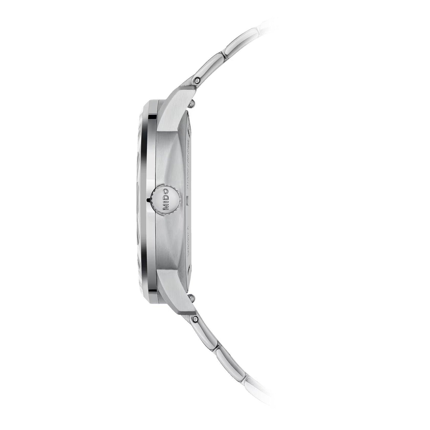 Montre Mido Commander Lady 35 mm en acier automatique avec fermoir en nacre et diamants M021.207.11.106.00