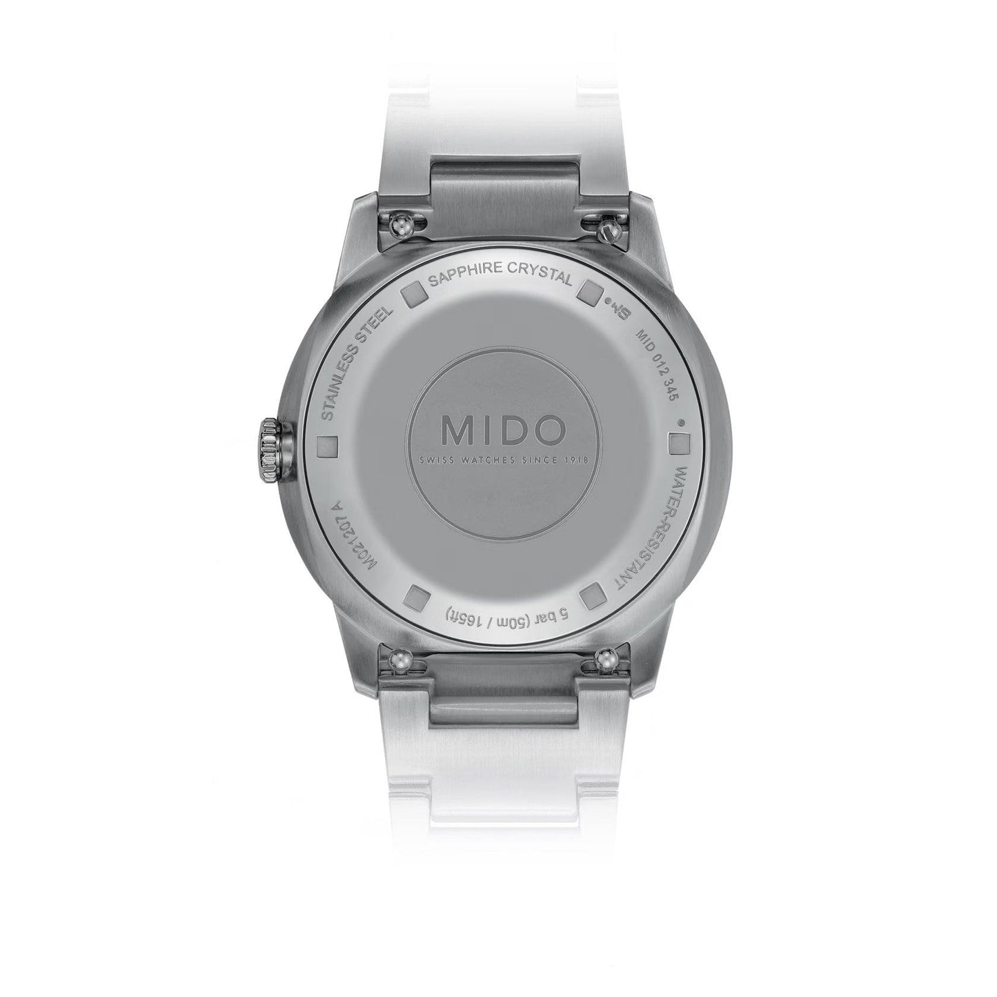 Montre Mido Commander Lady 35 mm en acier automatique avec fermoir en nacre et diamants M021.207.11.106.00