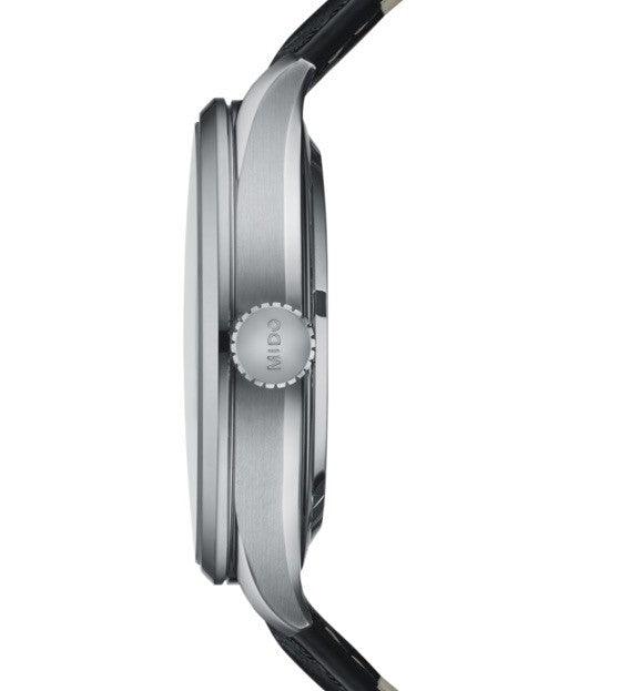 Montre Mido Multifort Chronometer 1 COSC 42mm blanche automatique acier M038.431.16.031.00
