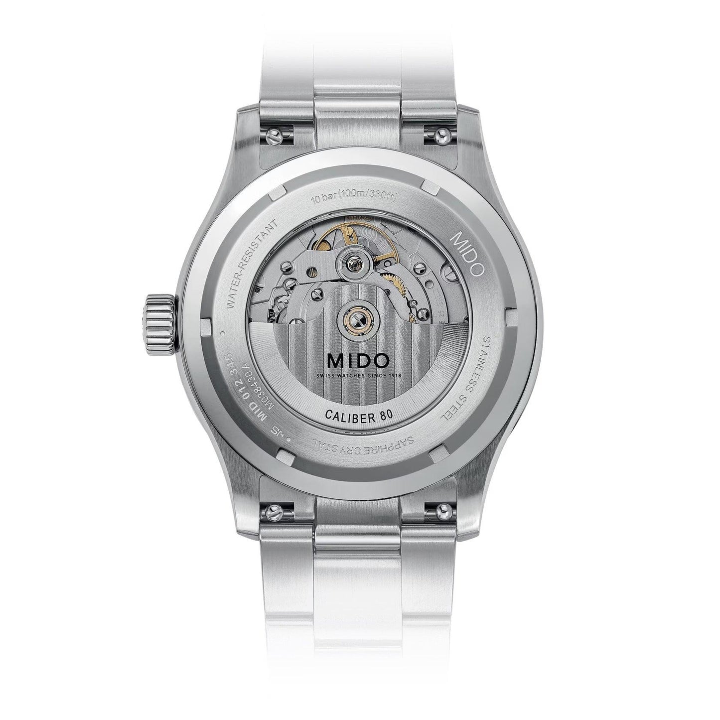 Montre Mido Multifort M Freeze 42 mm Turquoise Automatique Acier M038.430.11.041.00