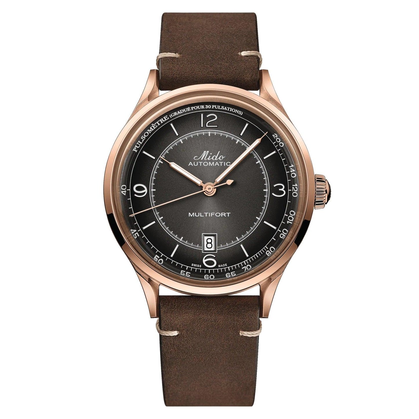 Mido montre Multifort Patrimony Caliber 80 automatique 40mm M040.407.36.060.00