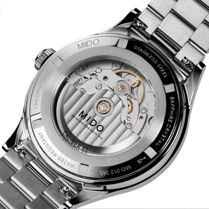 Montre Mido Multifort Powerwind 40mm noire automatique acier M040.407.11.057.00