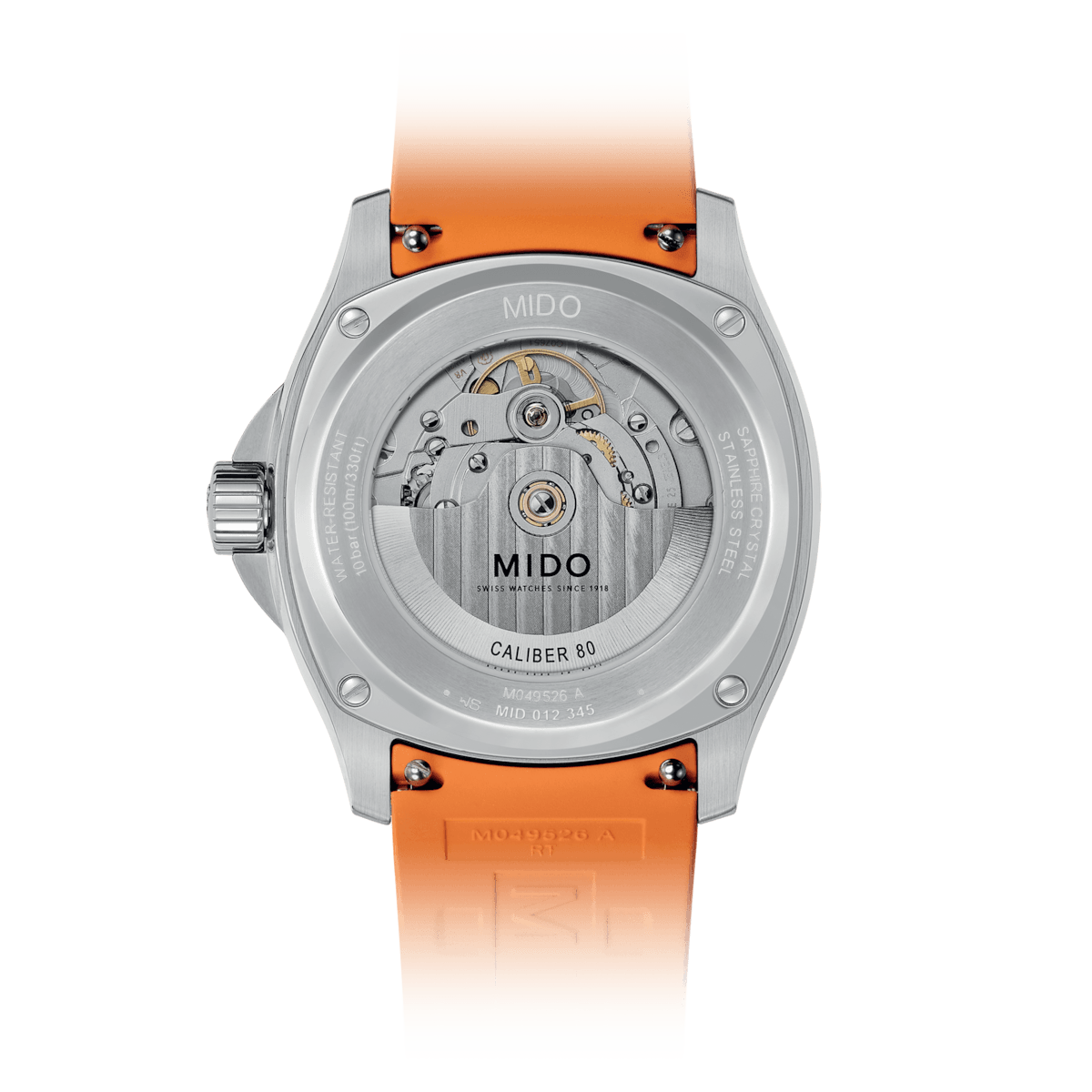 Montre Mido Multifort TV Big Date 40mm gris acier automatique M049.526.17.081.00
