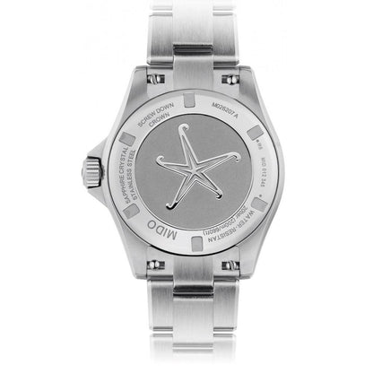 Mido montre Ocean Star 36,5mm bleu automatique acier M026.207.11.041.00