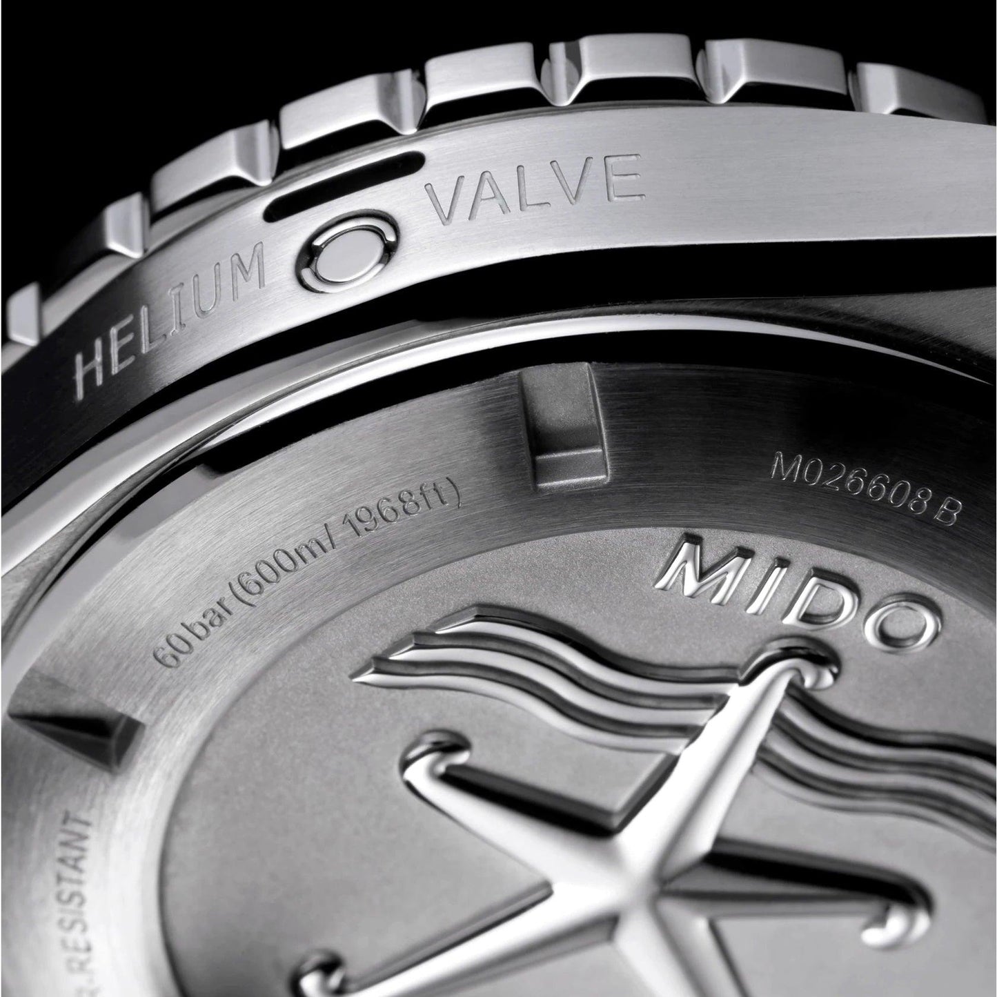 Mido montre Ocean Star 600 Chronomètre COSC 43,5mm bleu automatique acier M026.608.11.041.01