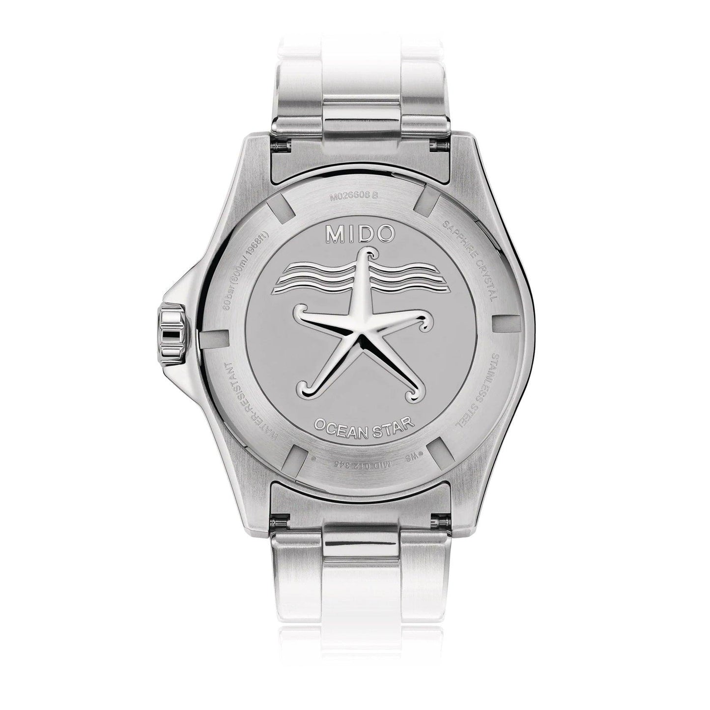 Mido montre Ocean Star 600 Chronomètre COSC 43,5mm bleu automatique acier M026.608.11.041.01
