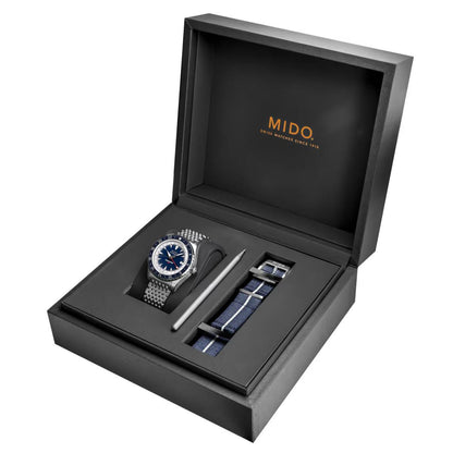 Montre Mido Ocean Star GMT Édition Spéciale 40 mm Acier Bleu Automatique M026.829.18.041.00