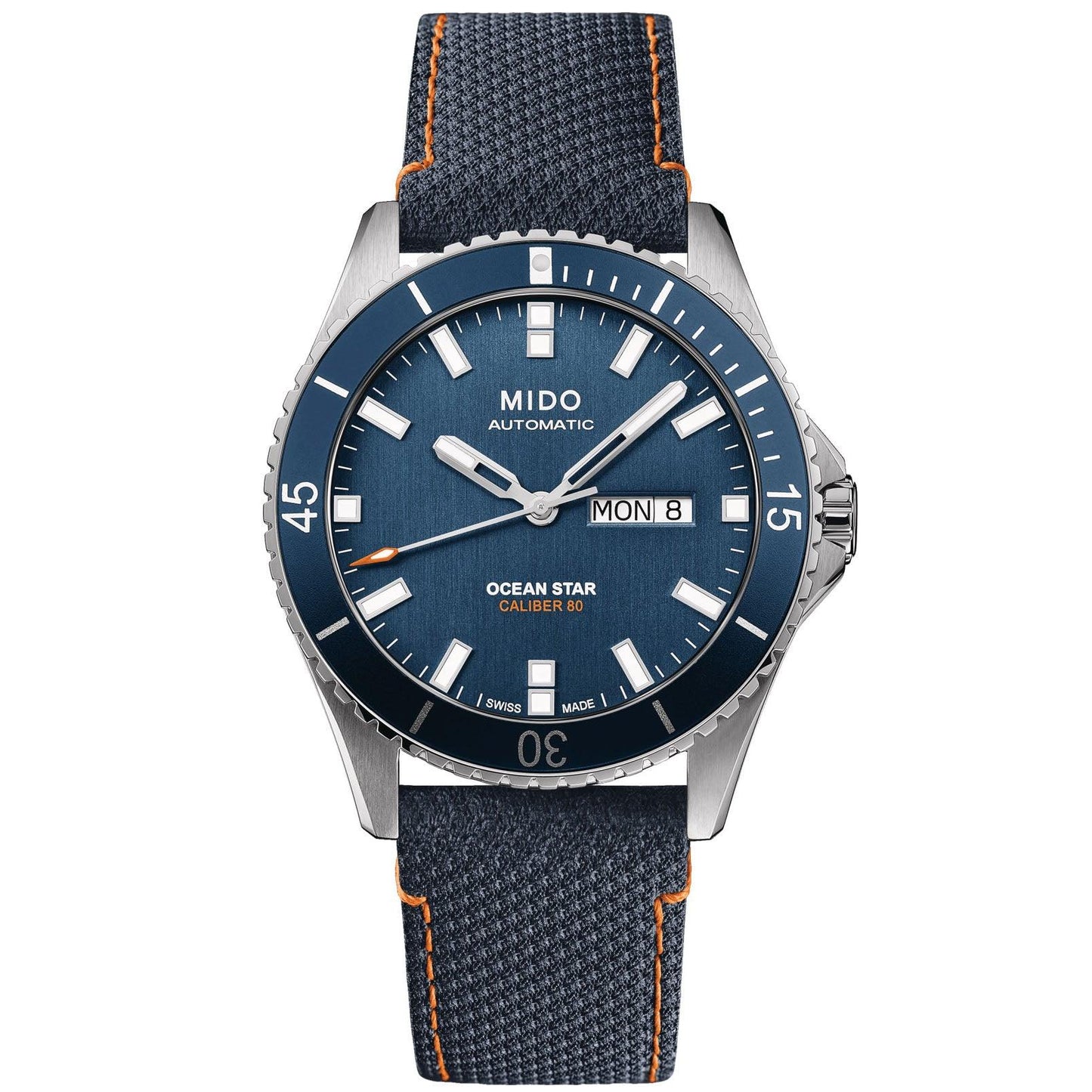 Montre Mido Ocean Star Red Bull Cliff Diving édition limitée 500pz 42mm bleu automatique acier M026.430.17.041.00