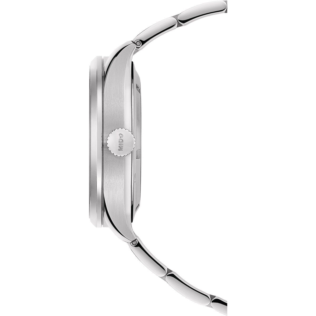 Mido montre homme Multifort Dual Time GMT 42mm Calibre 80 automatique acier M038.429.11.041.00