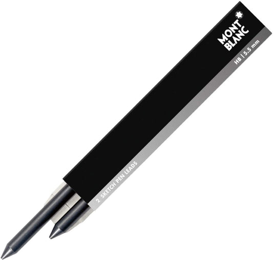 Mines Montblanc 2 HB pour stylo-feutre Leonardo 5,5 mm 111755