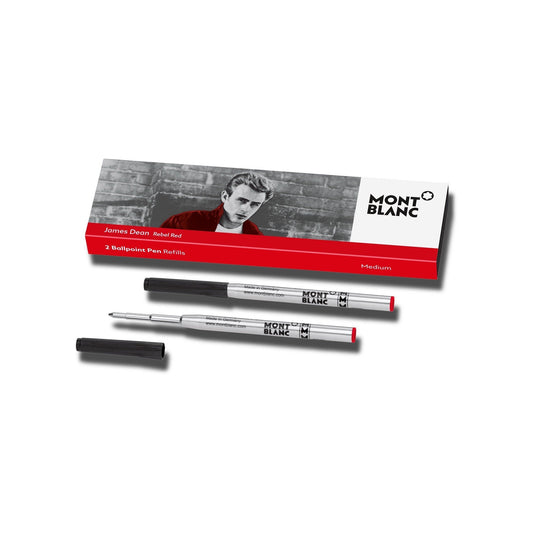 Recharges pour stylo bille Montblanc 2 (M) James Dean Rouge (rouge) 118205