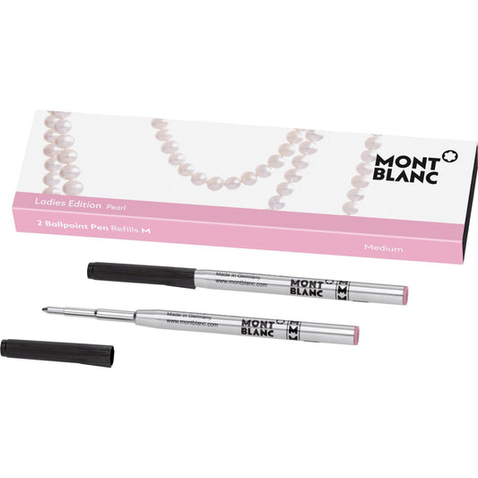 Montblanc 2 recharges pour stylo à bille (M) Ladies Edition Pearl Pink (rose) 118886