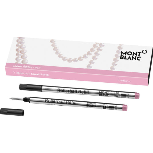 Montblanc 2 recharges petites pour roller Mozart (M) Ladies Edition Pearl (rose) 118887
