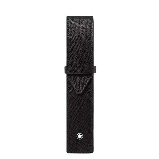 Montblanc étui pour 1 instrument d’écriture Montblanc Sartorial noir 130750