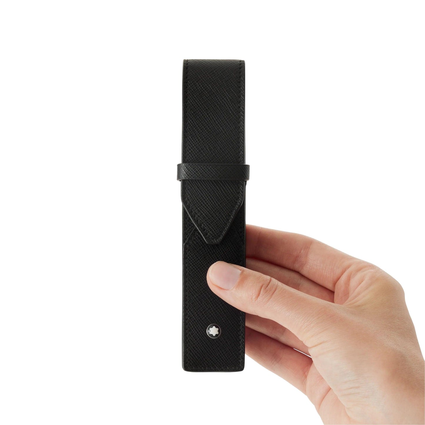 Montblanc étui pour 1 instrument d’écriture Montblanc Sartorial noir 130750
