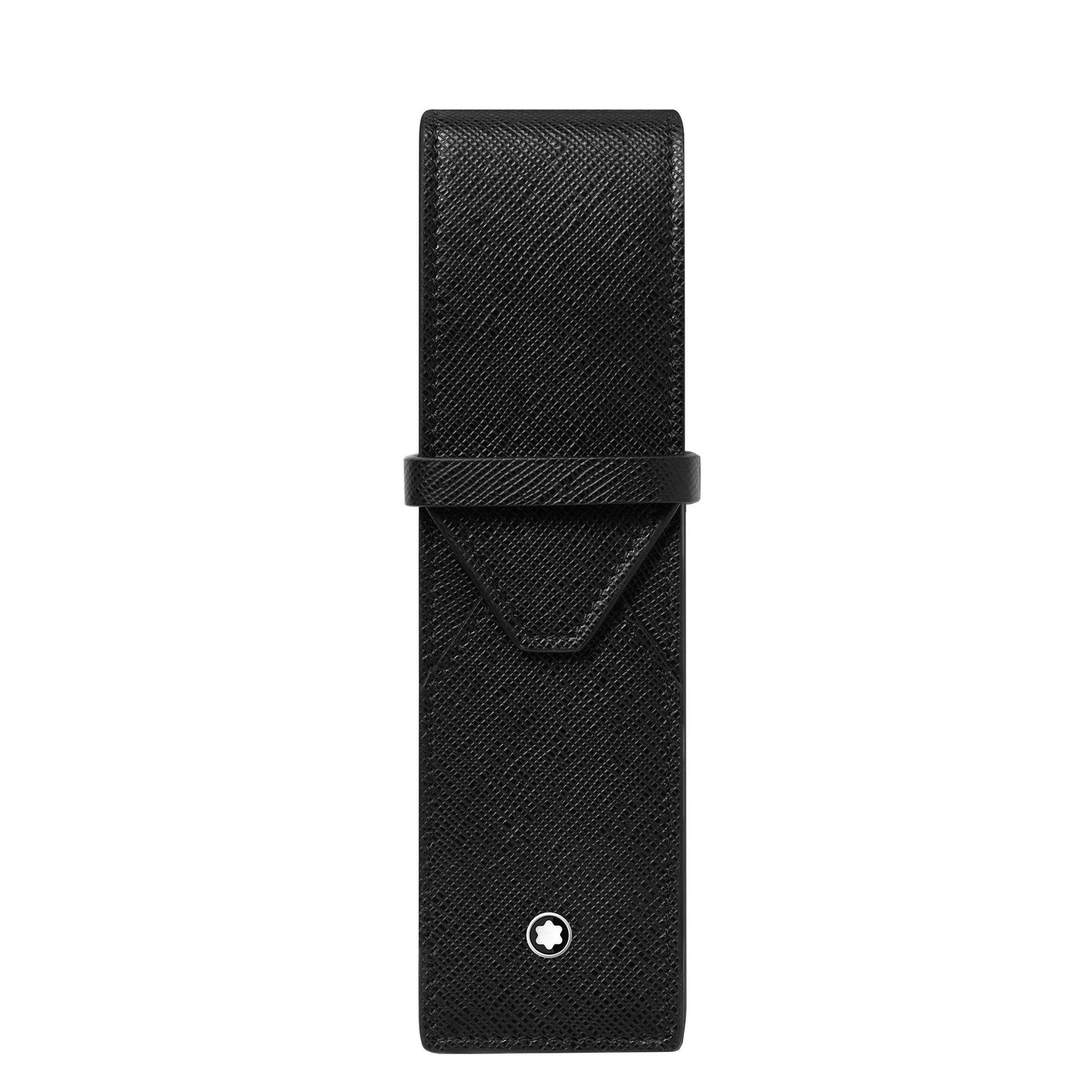 Montblanc étui pour 2 instruments d'écriture Montblanc Sartorial noir 130751
