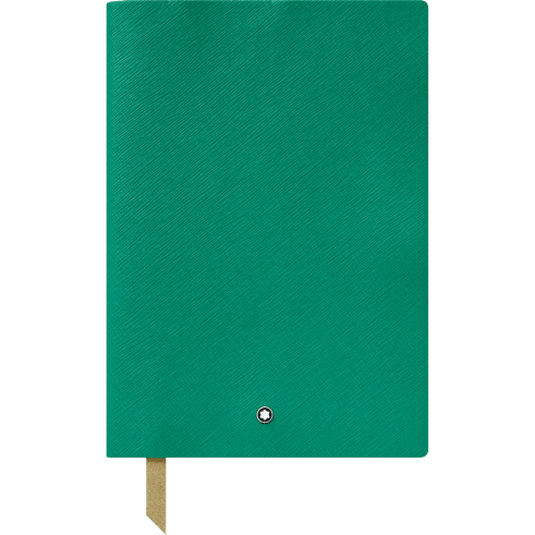 Carnet Montblanc 146 pages lignées, vert émeraude, papeterie de luxe 117867