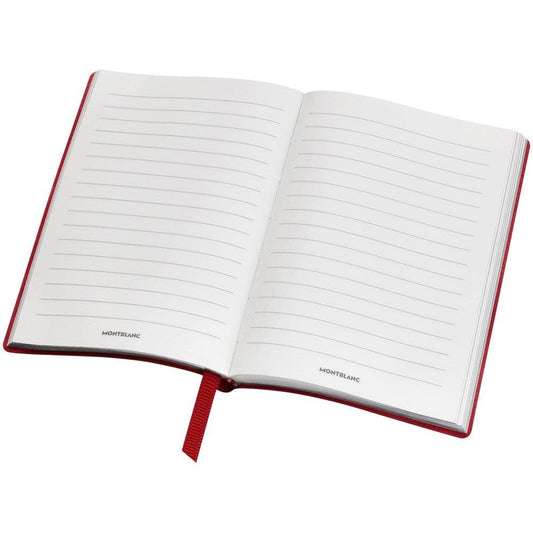 Carnet Montblanc 148 pages lignées Rouge (rouge) papeterie de luxe 118039
