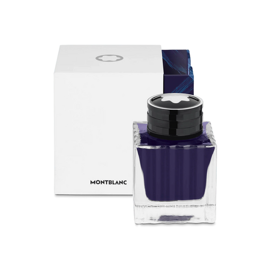 Montblanc flacon d’encre 50ml bleu collection Meisterstück Glacier bleu 129481