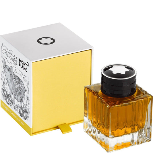 Montblanc flacon d'encre 50ml La Légende du Zodiaque le cochon jaune 118212
